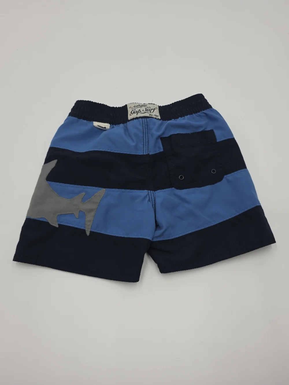 Kids Blue Shark Rashguard Swimsuit Set